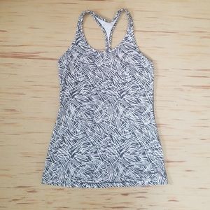 Nike Dri-Fit Black/white racerback